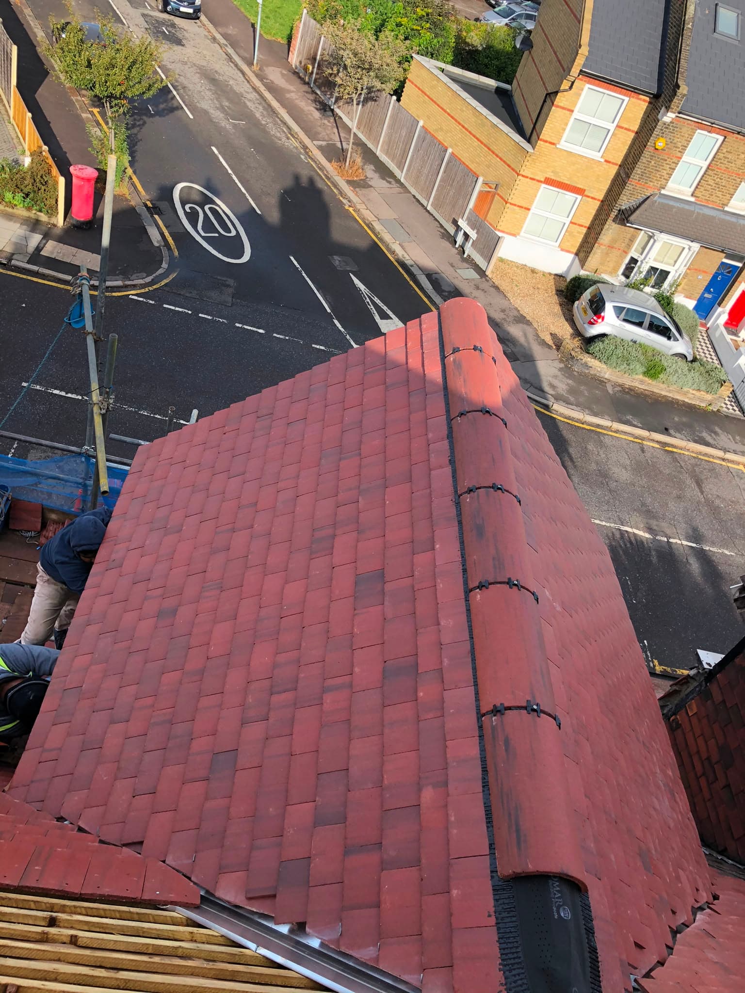 Tiles On Roof